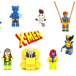 COPY - Marvel X-Men 9pcs Set minifigure Lego compatible
